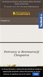 Mobile Screenshot of cleopatra.pl