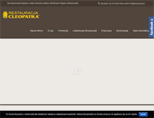Tablet Screenshot of cleopatra.pl